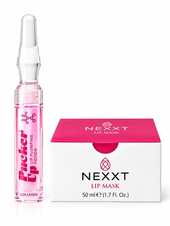 Nexxt Other - NEXXT Lip Mask 50ml & Pucker Up Lip Plumping Potion Set NEW 50 ml (1.7 fl. oz.)